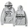 Welcome To The Neighbourhood 323-THE-NBHD Hoodies The Neighbourhood Band Streetwear Long Sleeve Unisex Oversized Casual Pullover