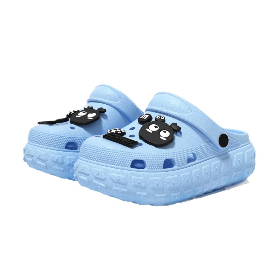 Women's Platform Clog Sandals: Non-Slip, Breathable, Wear-Resistant for Home & Beach