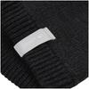 Mizuno Breath Thermo Knit Logo Winter Knit One Size Fits Most Cap, Heat-Generating Material, Name, Hat, Black,