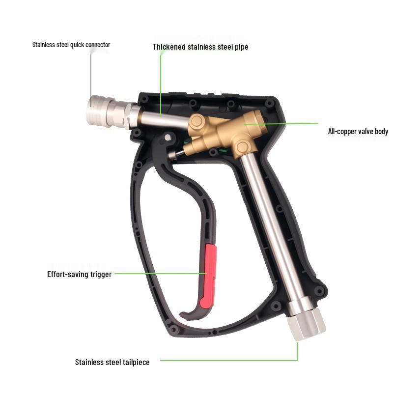 Multi-Functional 4000PSI High-Pressure Car Wash Water Gun