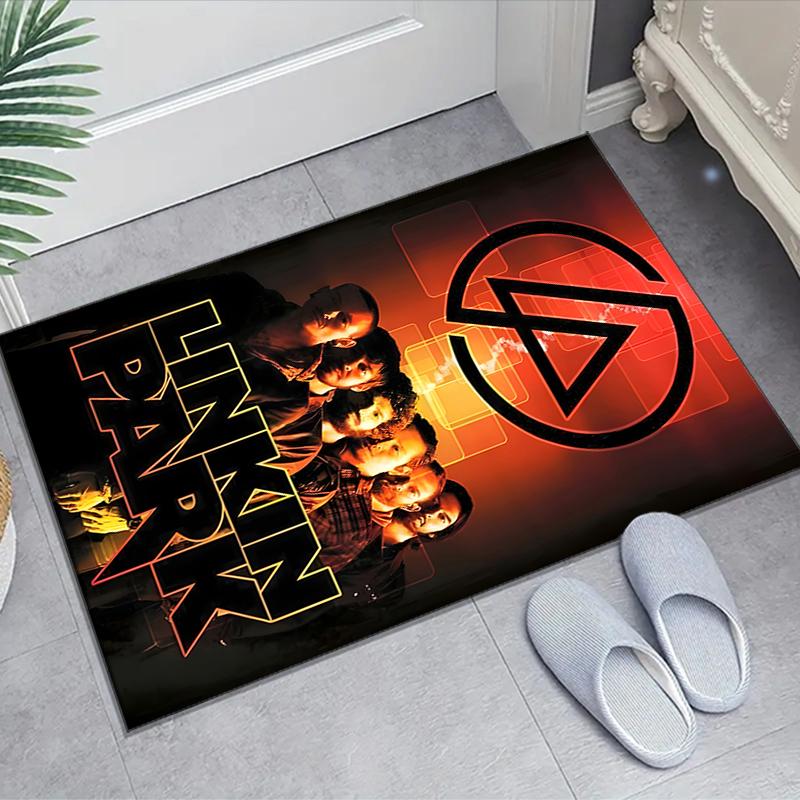 1pc Linkin Park2 Design Area Rug - Non-Slip, Soft & Cozy Floor Mat for Living Room, Bedroom, Office - Indoor/Outdoor Decorative Carpet
