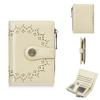 Baellerry Women Fashion Short Wallets Artificial Leather Hasp Bifold Wallet Card Holder Purse