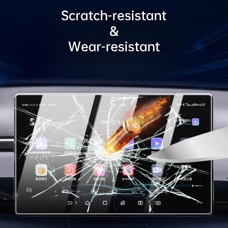 For BYD Song Plus Sealion 6 Seal U EV DMi 23-25 Navigation Tempered Glass Film Instrument ScreenU  Protector Sticker Accessories