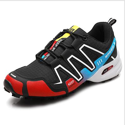 Men's Climbing Shoes Outdoor Non-slip Trekking Sneakers Outdoor Hiking Low Cut Spring and Autumn Breathable Oversized Men's Shoes