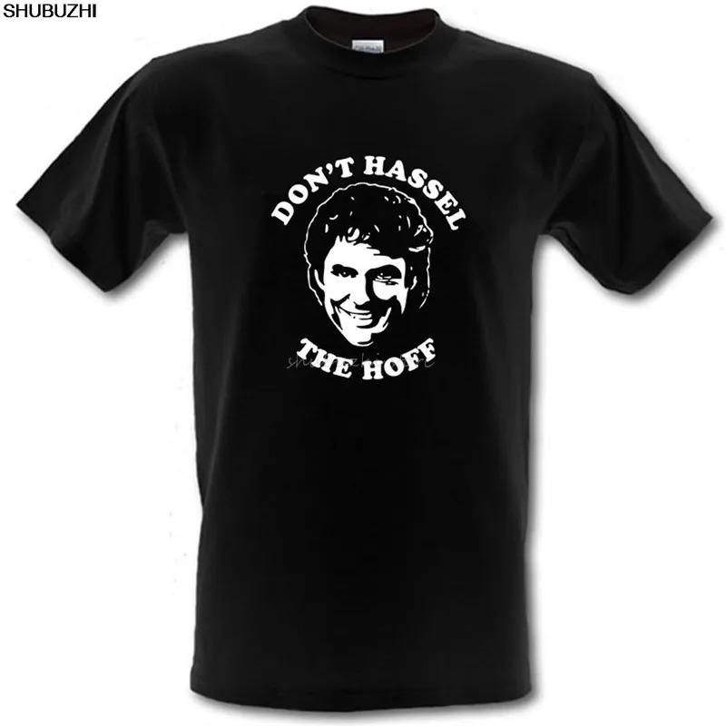 

DAVID HASSELHOFF Don t Hassel The Hoff Baywatch Heavy High-Quality Summer 100% Cotton T-shirt ALL SIZES XXXL