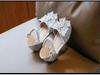 2025 Spring Bow Sandals: Girls' Princess Dance & Leather Shoes