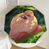 Adorable Kirby-Inspired Umbrella: Perfect for Outdoor Adventures, Auto-Open/Close, Lightweight & Durable, Ideal Travel Accessory and Gift Idea 042