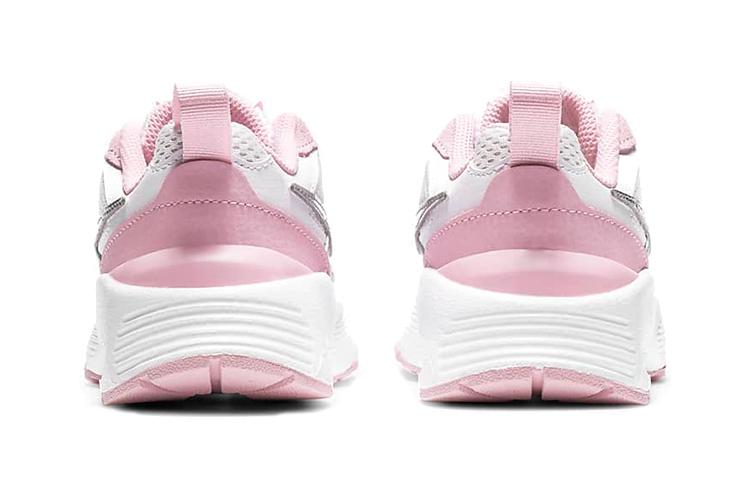 Nike Air Max Fusion SE Comfortable Round Toe Abrasion Resistant Breathable Low top Kids Lifestyle Shoes Pink White CZ6584-100