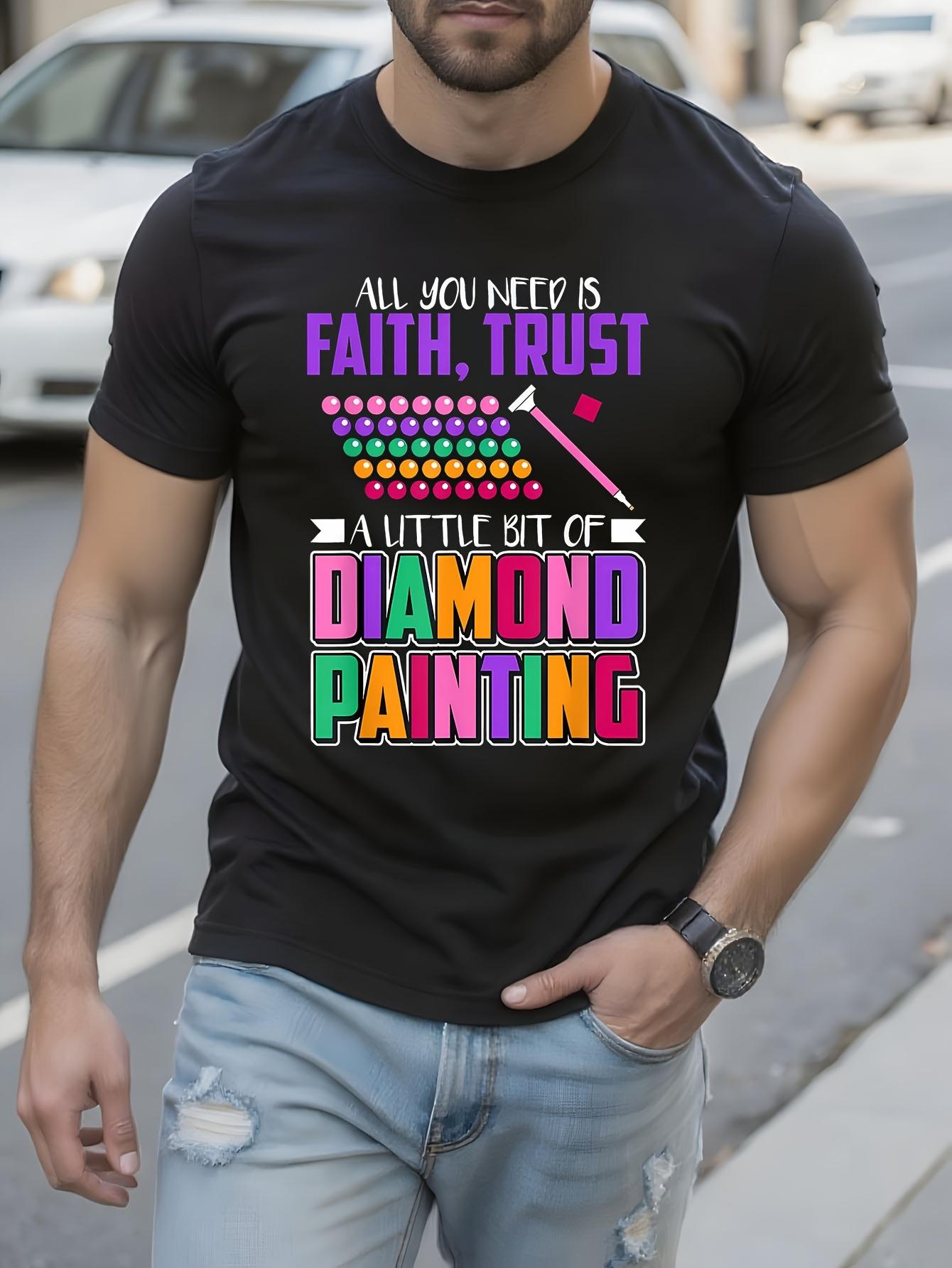 Casual Tshirt - All You Need is Faith XXL