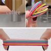 Non-Damaging Hair Ties for Girls - Gentle Rubber Bands for Children's Hair