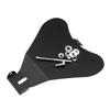 Steel Motorcycle Seat Base Plate Assembly For Custom Bikes Rust Resistant Black Finish Pre Drilled Mounting Holes Fits V