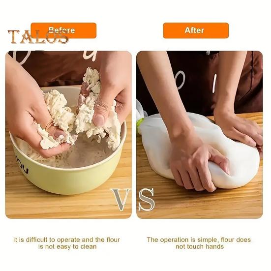 Sacchetto Impasta Pasta in Silicone Miscelatore Impasto Flessibile Impastatrice per Pasta Pizza Gadget da Cucina per Miscelare l'Impasto