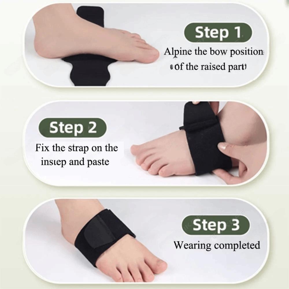 1Pair New Flat Foot Correction Arch Pad Support Non-Slip Cushion Absorb Shock Compression Arch Support Brace Foot Pads Flat Feet