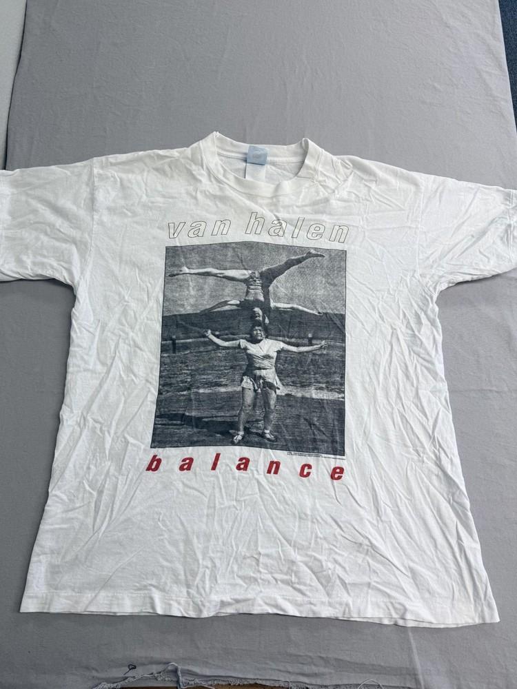 Vintage Van Halen Tour T-shirt 1995 Balance Tour 2 Sided XL Unisex T-Shirt XL