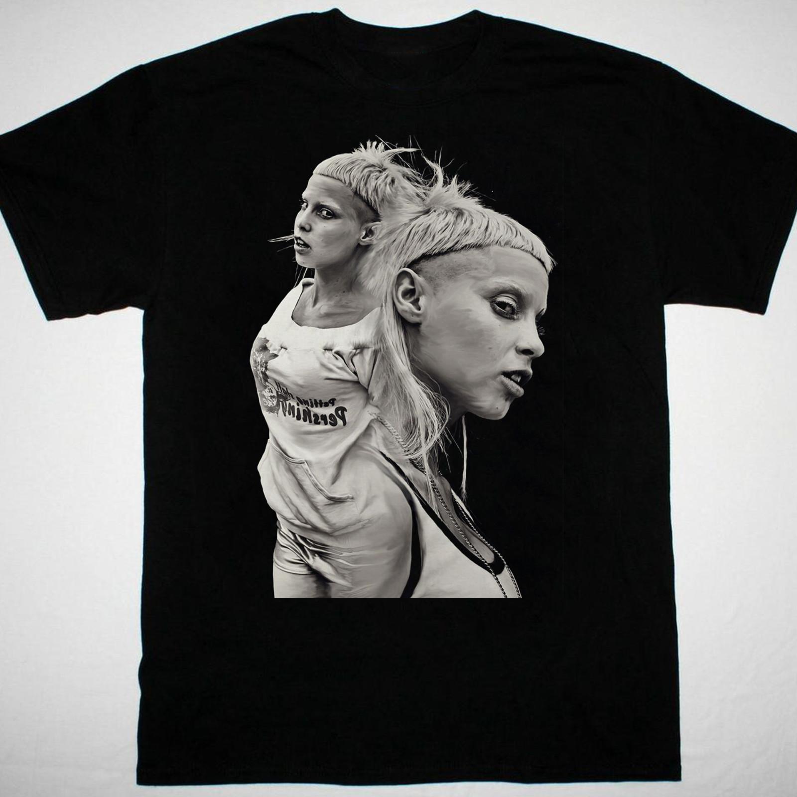 Die Antwoord Yolandi Visser ART T-shirt Black Short Sleeve S to 5Xl MI085 S