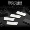 CORSAIR DOMINATOR Titanium DDR5 RGB Light Enhancement Kit - 2 Modules - 0GB RAM - CORSAIR iCUE Compatible - White