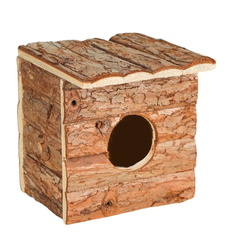 Small Animals Hideouts Cabin Shelter House Scratchproof Hamster Cage Playhouse Squirrels Cage Accessory Furniture