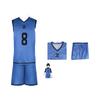 Anime Bachira Meguru Cosplay Kostüm Fußballtrikot Sportkleidung Blaue Uniform Bodysuit Halloween Weihnachtsfeier Outfit