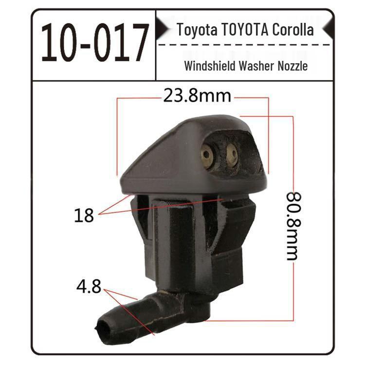 Compatible Windshield Washer Nozzle for Mercedes-Benz & Toyota