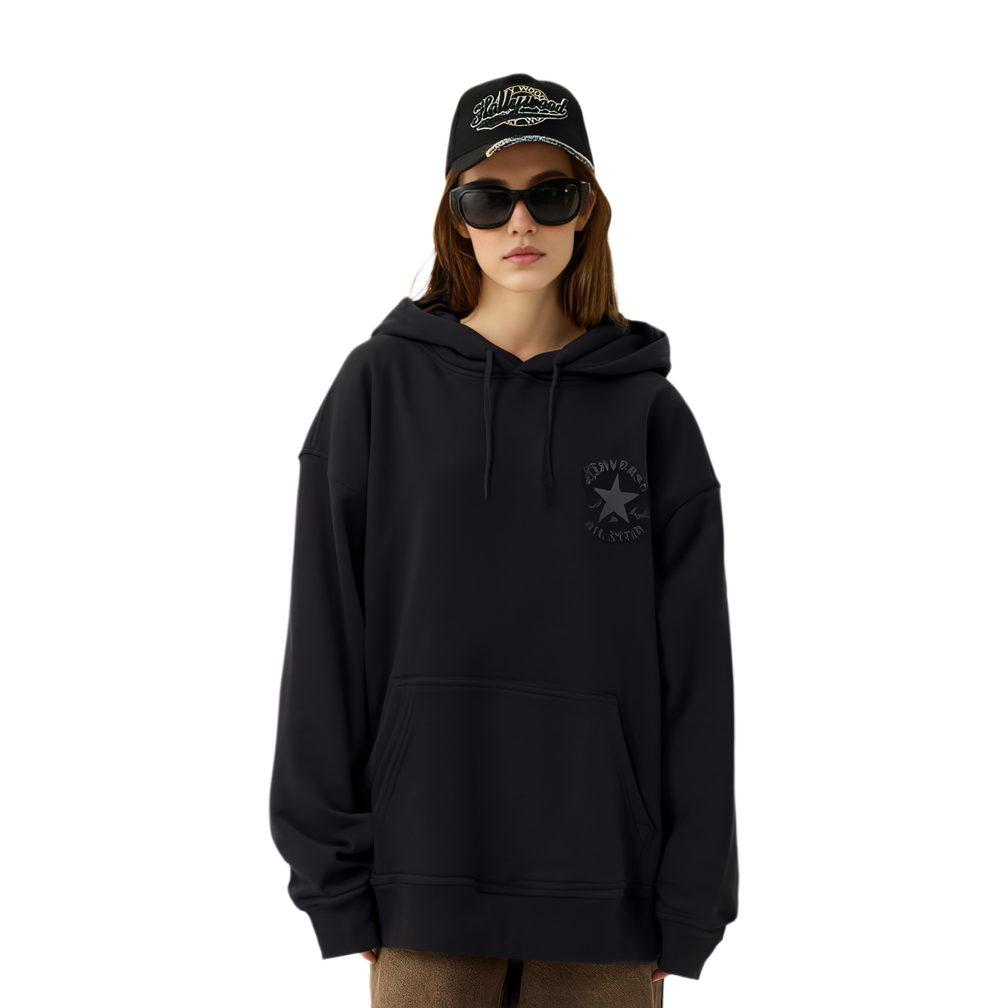 Converse Sweatshirt Women's Ink Black 10019810-A01