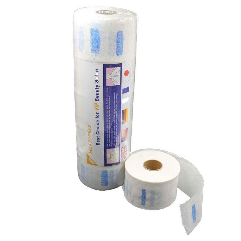 5 volumes/set Hairdressing Neck Strip Paper Waterproof Collar Necks Covering Disposable Neck Paper