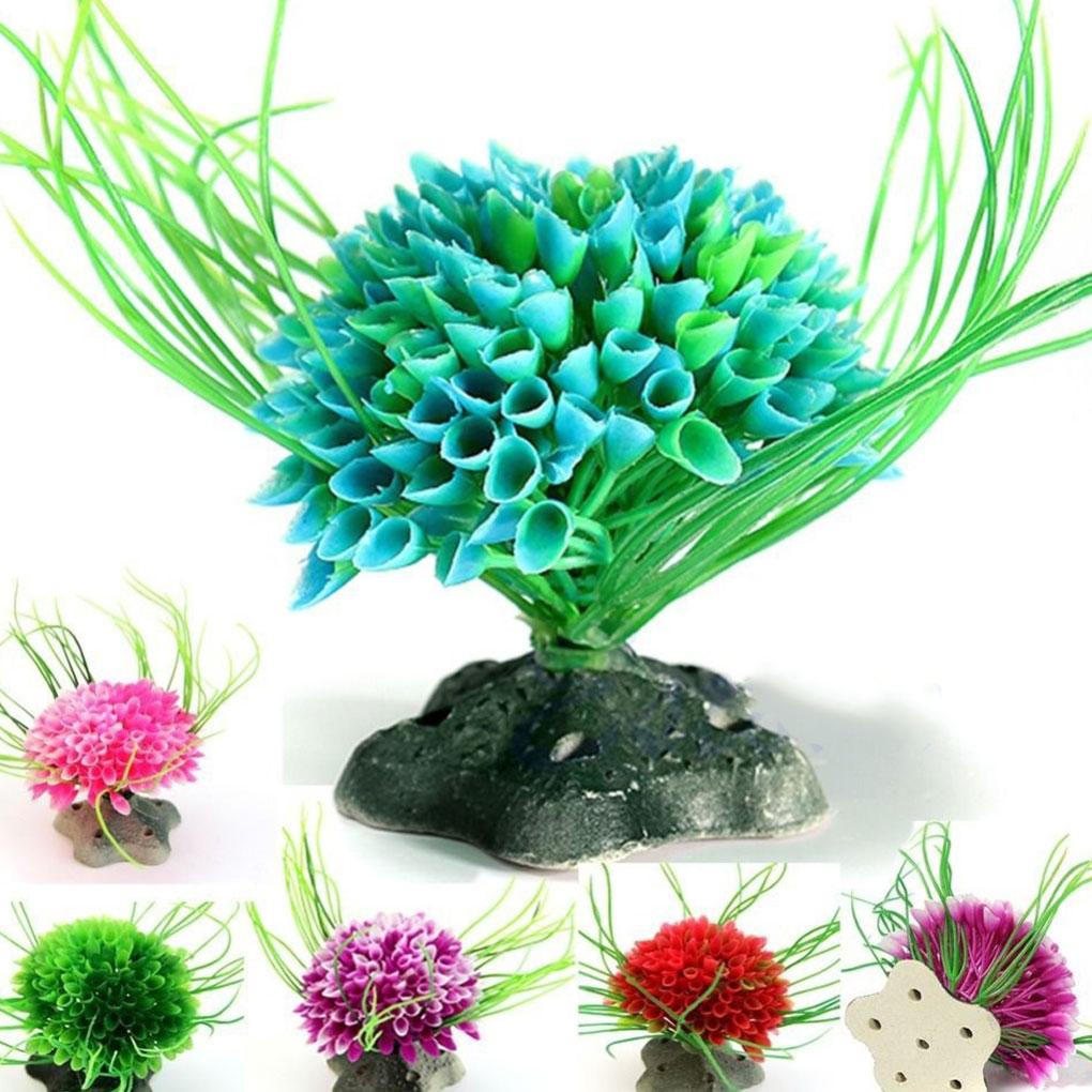 Artificial Aquatic Plant Aquarium Fish Tank Decoration Ornament Decor