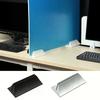1pc Desktop Screen Plastic Clip Furniture Glass Baffle Fixing Clamp Removable Support Brackets Office Desk Isolation Board Base