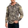 Men's Printed Loose Fit Casual Hoodie with Pocket and Drawstring