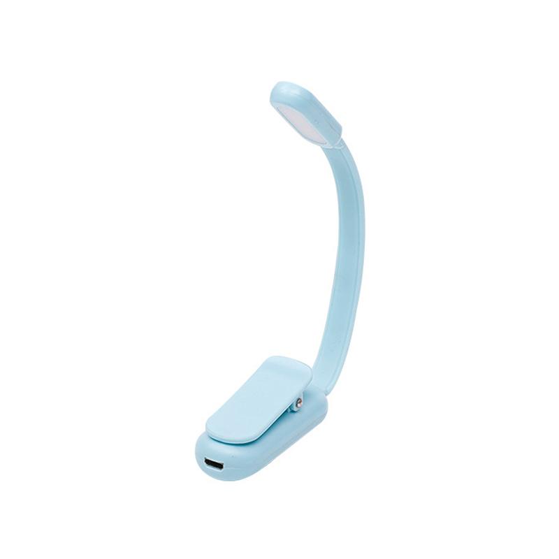 Portable Mini LED Book Night 3 Light Color Adjustable Brightness Clip-On Study Reading Lamp For Travel Bedroom Reading