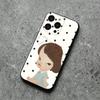 Yoshitomo Nara Art  Phone Case for iPhone 17 Air 16 14 15 11 12 13 Pro Max 7 6 15 16 Plus 16E Shockproof Cover