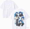 Bocchi the Rock! T Shirt Personality Clothes New Model Anime T-shirt Yearround Clothing Plus Size Unisex Streetwear Trendy Couples