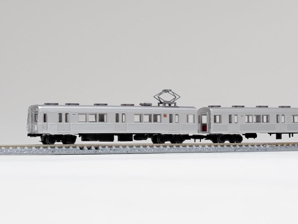 Tomytec Railway Collection Tetsuro Tokyu Railway 7200 Series Toyoko Line Car Set Diorama Supplies 334378 Non-Air-conditioned 2-Car