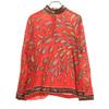 LEONARD FASHION Made In Japan Overall Handle Long Sleeve Pullover Blouse Women Used