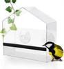Gardenline Vogelfutterspender Transparent 1-teilig Eda 4397