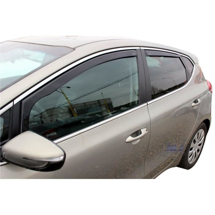 J&J AUTOMOTIVE | Heko Deflecteurs d'air Déflecteurs de Vent Pour Kia Cee'D 5P. Berlina 2012-2018