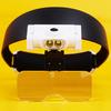 LED Lighted Loupe Headband Magnifying Glass - Wide Application Headband Magnifier Glasses with LED Lighted Acrylic
