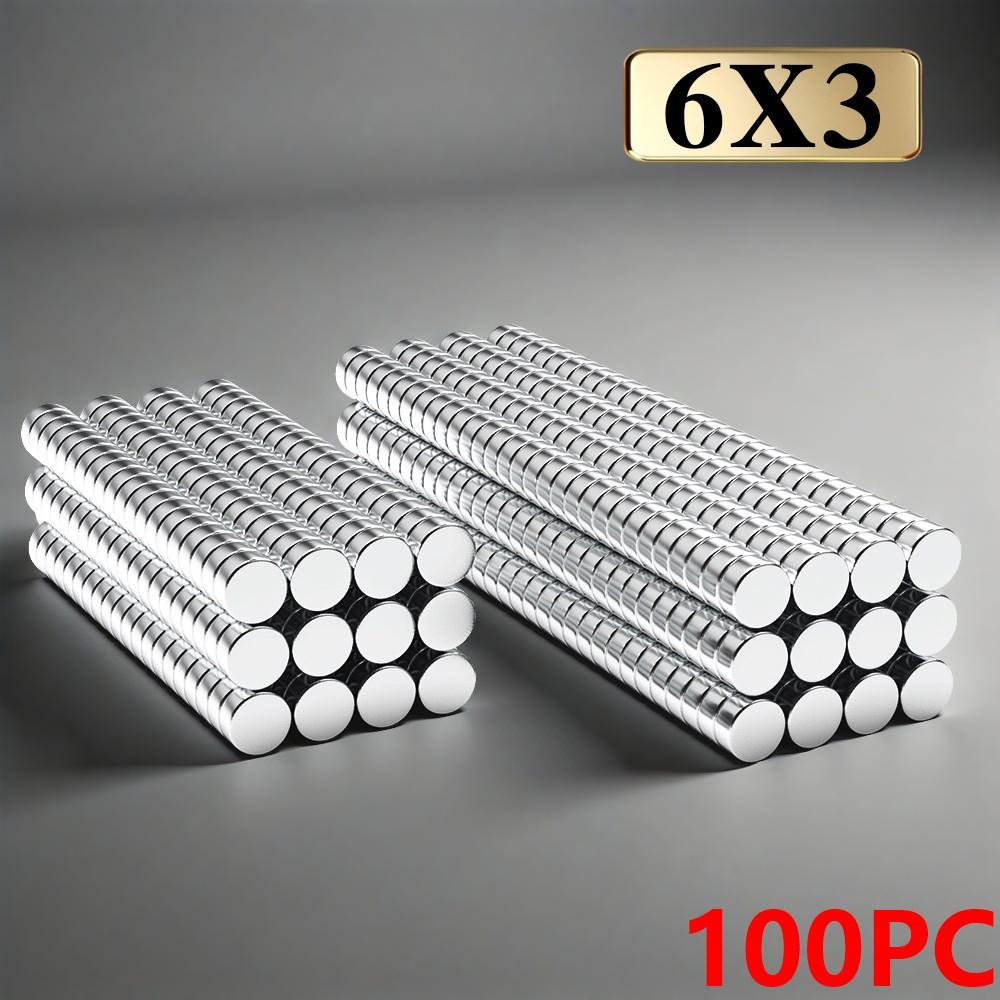 6x3mm Imans Refrigerator Magnets for DIY Office Whiteboard Workshop Suitable Tools Home Workplace