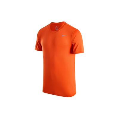 Dri-Fit Logo Crew Neck Comfortable Quick-Dry Casual Short Sleeve Regular T-Shirt Men Tops University-Orange Cool-Grey HF0507-888