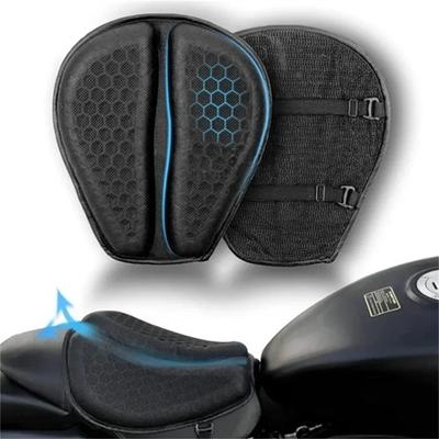 Motorcycle Seat Cushion 3D Honeycomb Anti-slip Motorcycle Gel Seat Cushion