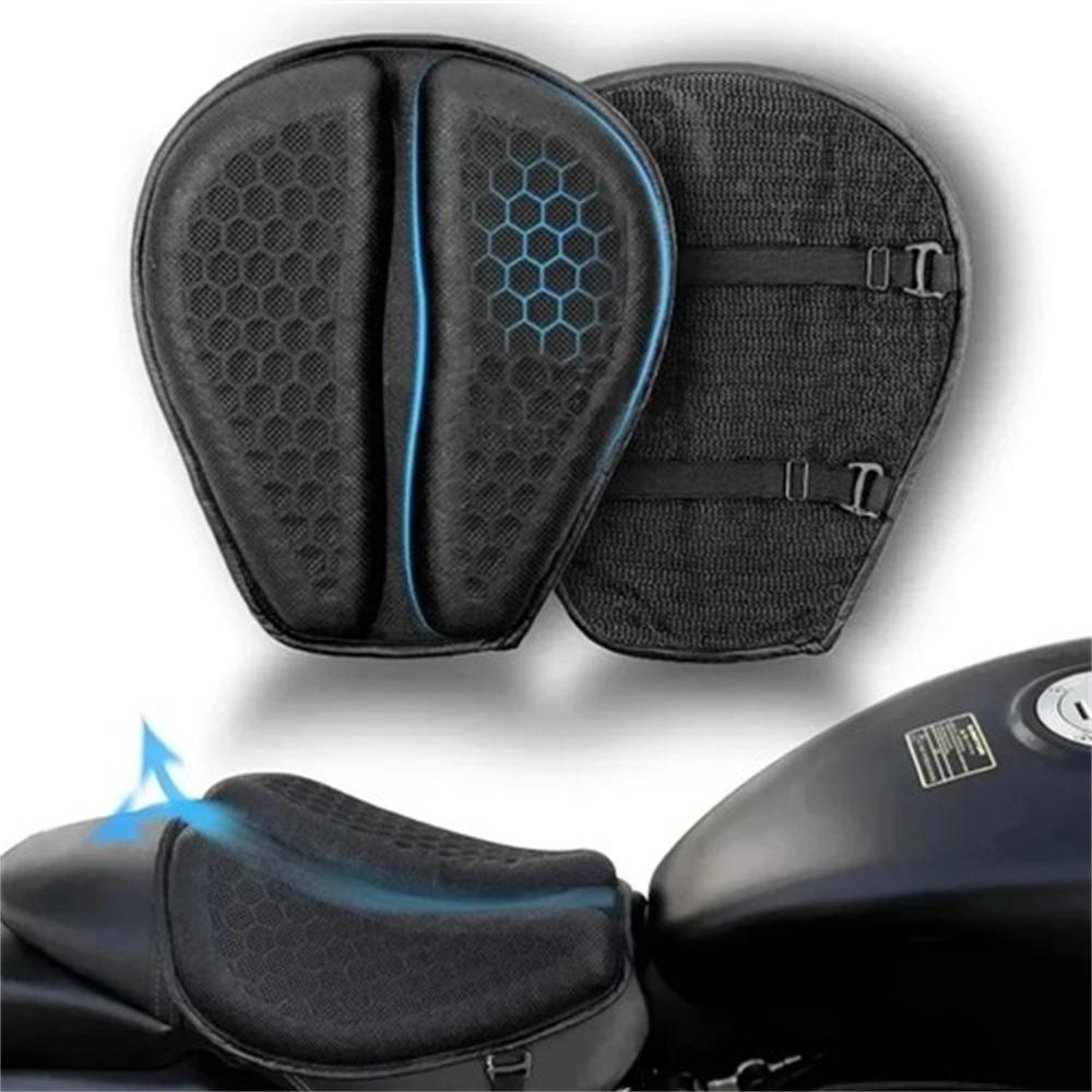 Motorcycle Seat Cushion 3D Honeycomb Anti-slip Motorcycle Gel Seat Cushion