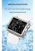 Sanda Men's & Women's Fashionable Dual Time Large Square Dial Luminous Waterproof Watch