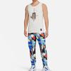 Nike Logo Print Crew Neck Tank Top Men Tops White DR7669-030