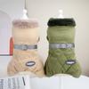 Wasserdichter Hundeoverall, Winter-Hundekleidung aus Fleece für kleine Hunde, dicke modische Welpenjacke, Chihuahua-Kostüm, Yorkie-Mops-Mantel