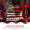 10 STUKS Gelukkig Nieuwjaar Taarttopper Acryl Cupcaketopper Kerst Dessert Insteek Voedselprikkers voor Nieuwjaar Afstudeerfeest Benodigdheden Bedankjes