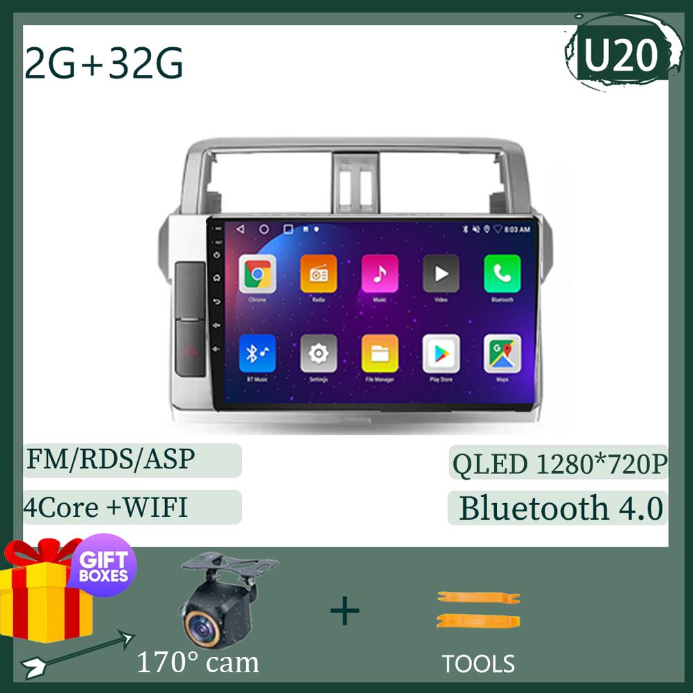 

Android Мультимедиа для Toyota Land Cruiser Prado 150 2013 - 2017 CPU Радио QLED Плеер GPS Навигация Carplay Авто HDR Wifi Камера