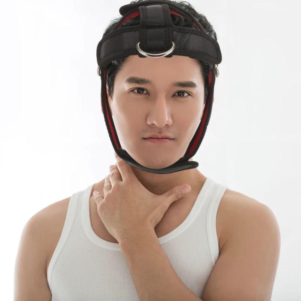 Cervical Stretch Head Training Harness Adjustable Upper Trapezius Training Strap  Neck