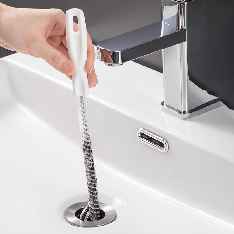 Home Kitchen Hair Cleaning Drain Cleaner Water Pipe Unclogger Washbasin Drain Clog Remover Unblocking Tools To Sewer Plunger