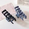 Head Clip Trendy Beautiful Strong Claw Large Size Eco-friendly Daily Styling Resin Solid Color Shark Clip Hair Accessories