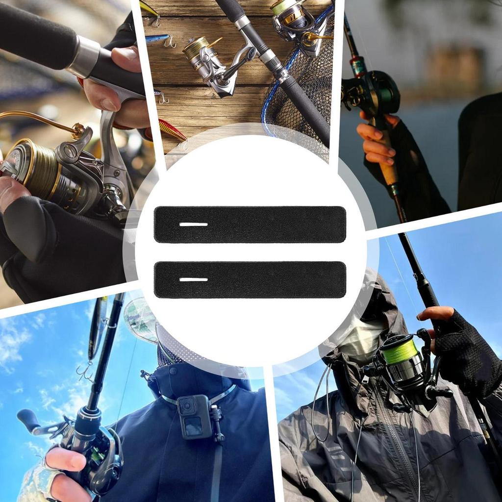 Rod Sleeves Fishing Rubber Elastic Sleeve Cover Fishing Rod Covers Storage Transportation For Angler Casting Trolling Fly Boat