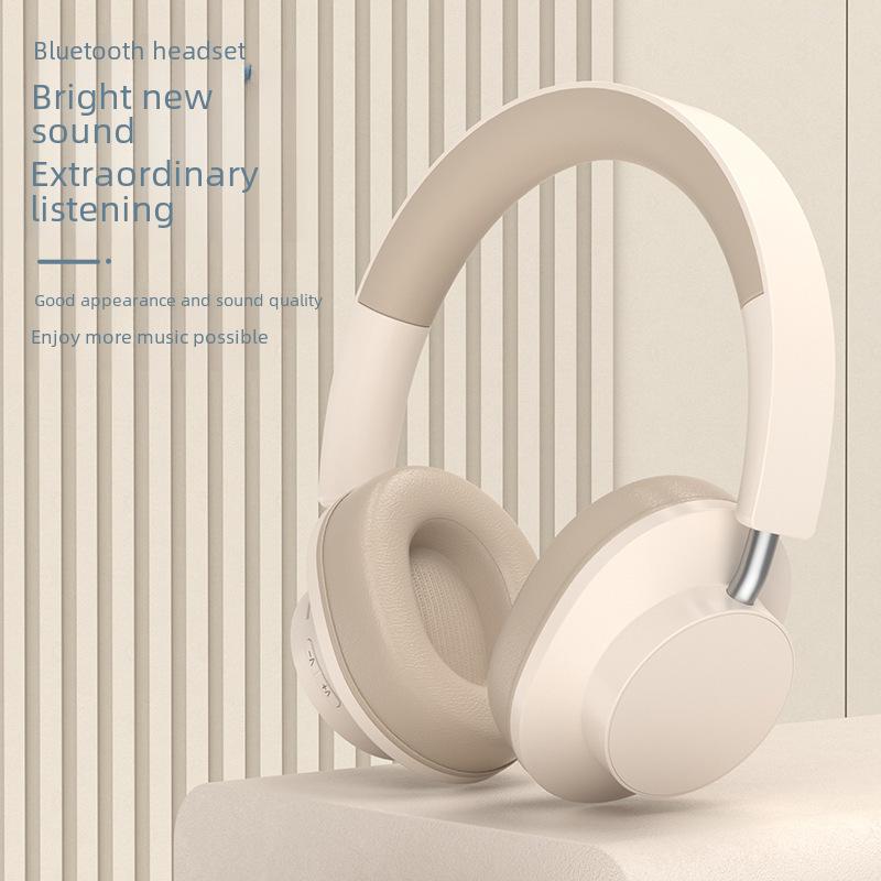 DR80 Wireless Bluetooth Headset: Silicone, Long Battery Life, Head-Mounted, Ideal for Gaming and Calls